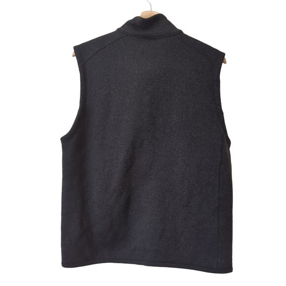 Patagonia Men's Better Sweater Fleece Vest Charcoal Black Sz Medium Jacket - Picture 2 of 7